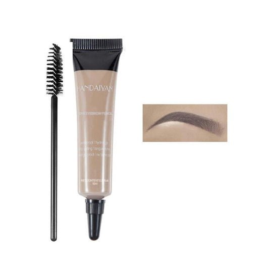 Cosmetic Supplies, Eyebrow Gel, Waterproof Long Lasting Eyebrow Pomade, Smudge Proof Eyebrow Tinted Cream, Eyebrow Makeup Tool For Daily Use