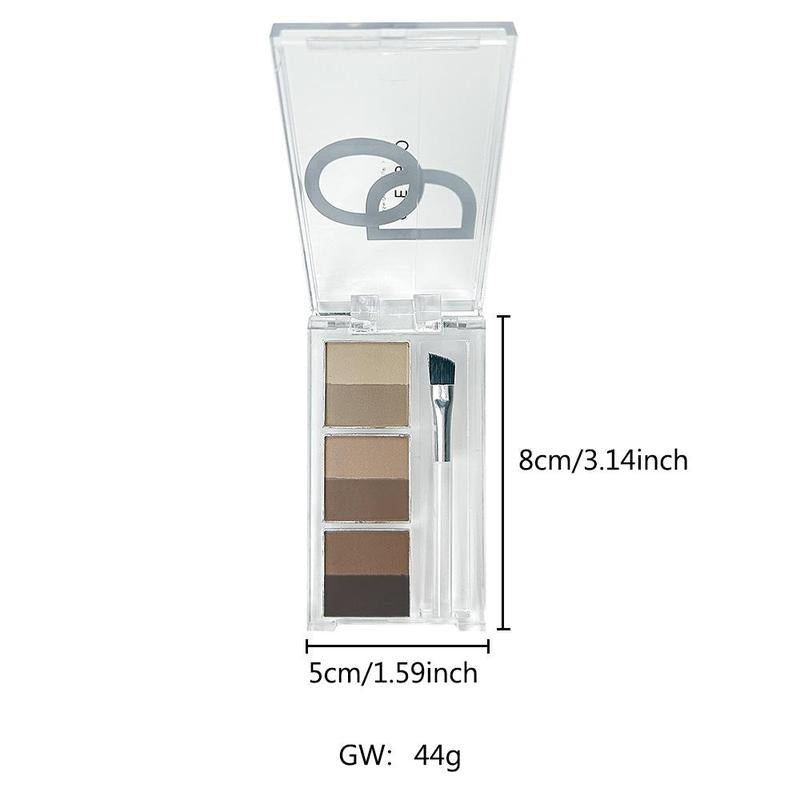 Eyebrow Powder 6-color Eyebrow Palette Beauty Contour Eyebrow Pencil Professional Eye Makeup Eyebrow Filler