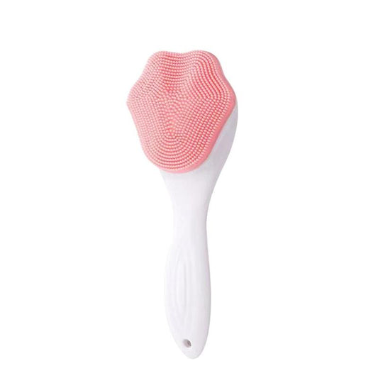 Long Handle Cat Claw Shaped Facial Cleansing Brush, Silicone Face Scrubber, Deep Cleansing Pores And Dirt Facial Brush