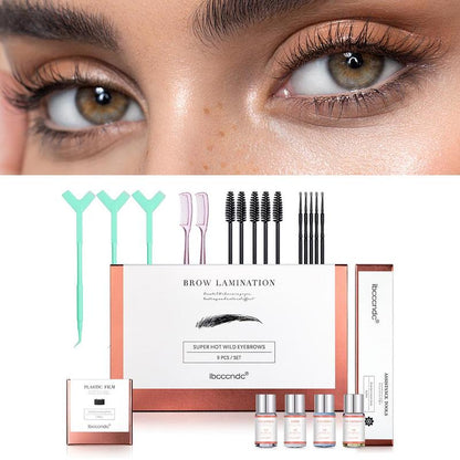 Summer Professional Eyebrow Lamination Kit, Diy Brow Lamination Kit, Long-lasting Brow Perm Lamination Kit for Home, Makeup Tool Set, Makeup Accessories, Cosmetic Products