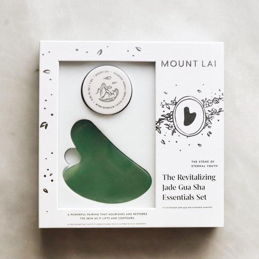 The Revitalizing Jade Gua Sha Essentials Set