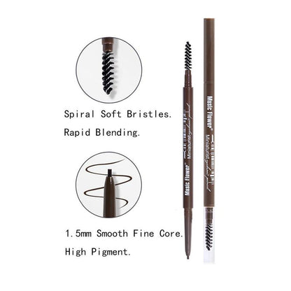 3-in-1 Eyebrow Makeup Set (1 Piece), Waterproof Long Lasting Eyebrow Eyeliner Gel, Eyebrow Pencil, Eyebrow Cream, Eyebrow Makeup Tool Set