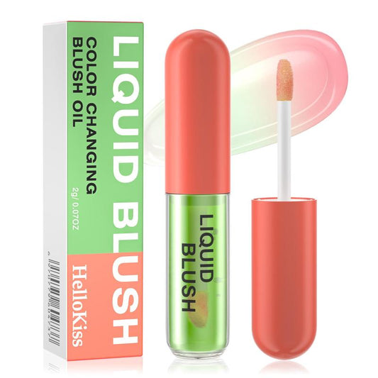 Long Lasting Liquid Blush, 1 Count Waterproof Sweat Proof Blush For Makeup Newbie