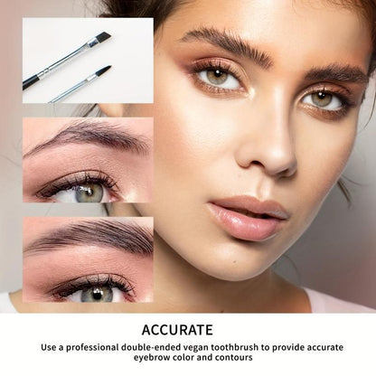 Waterproof Eyebrow Tint, 4pcs/set Long Lasting Eyebrow Tinted Cream, Smudge Proof Eye Brow Coloring Styling Cream, Eyebrow Tinted Shaping Cream, Eye Brow Coloring Styling Cream, Eye Makeup Products