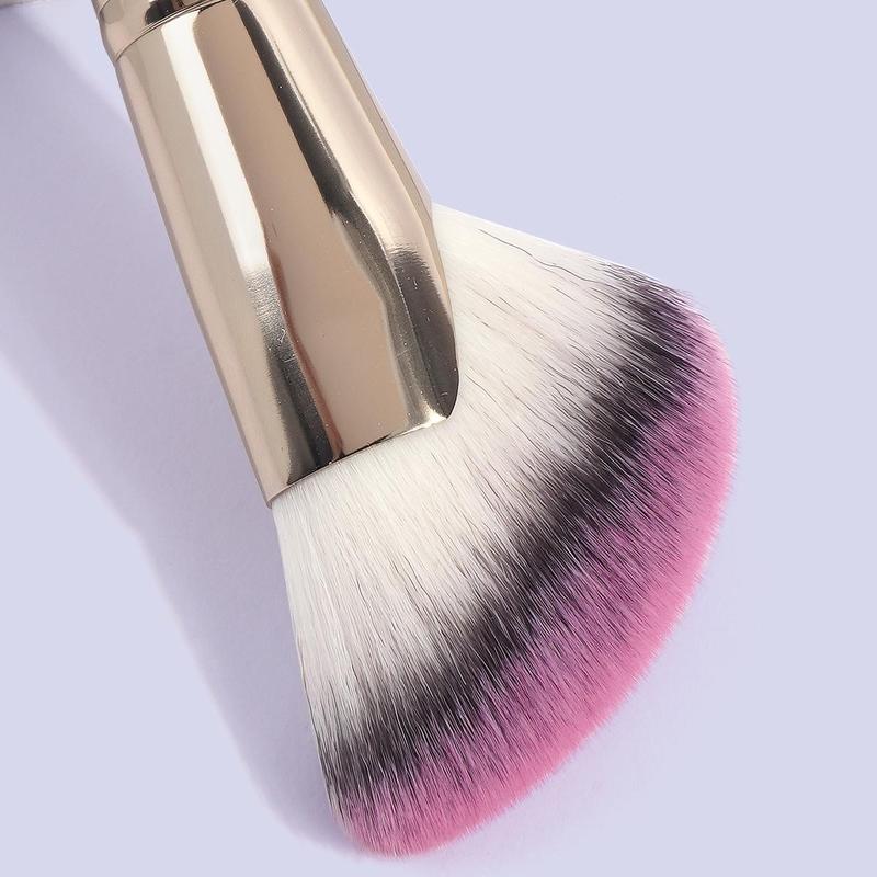 Soft Bristle Contouring Brush, 1 Count Comfortable Grip Makeup Brushes, Multi-use Makeup Tools