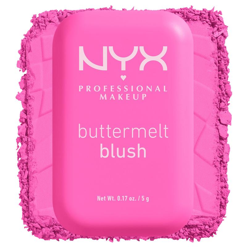 Buttermelt Blush, High Pigment Buttery Soft Vegan Powder Blush, NYX Professional Makeup