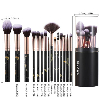 Comfort Makeup Brush and Sponge Set, 32pcs Makeup Brushes & Beauty Sponges & Cosmetic?Powder Puffs Set, Professional Beauty Enhancement Tools for Novices and Beginners, Summer Gift