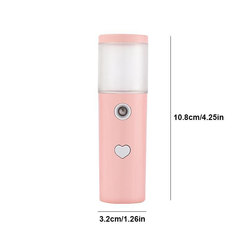 Comfort Facial Moisturizing Device, Portable Handheld Rechargeable Facial Skin Care Moisturizer Tool for Women