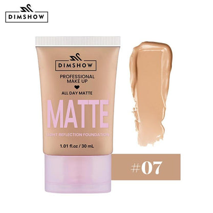 Long-lasting Matte Foundation, Moisturizing Dark Covering, Concealing Foundation Cream, Full Coverage Flawless Makeup Cream