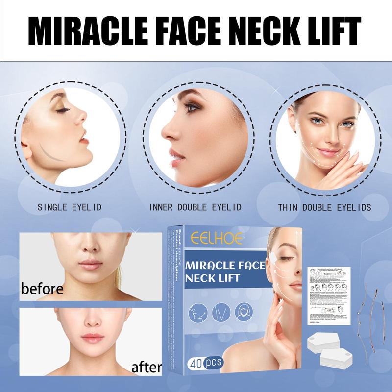 Face Lifting Stickers, 40pcs/set V-Shaped Face Lifting Straps, Face Lifting & Firming Tools For Women