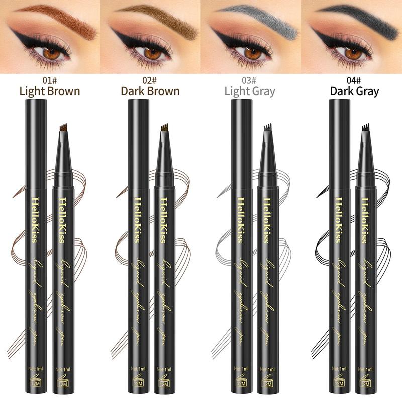 Makeup Liquid Eyebrow Pencil, 1 Count Long Lasting Non-Smudge Eyebrow Pencil For Women Girls