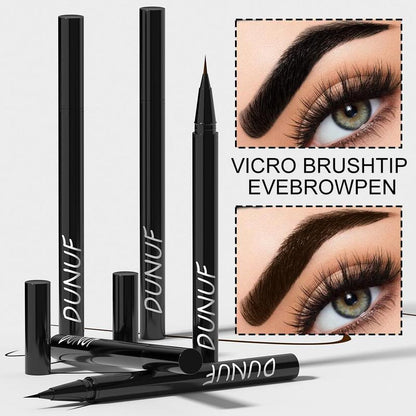 Long Lasting Waterproof Eyebrow Pencil, 1 Box Durable Sweat Proof Eyebrow Pen, Natural Eye Brow Makeup Tool for Women