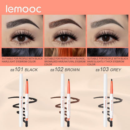 Long Lasting Eyebrow Pencil, 1 Count Brow Shading & Filling Pencil, Brow Styling Brush Makeup Tool, Eye Brow Makeup Products