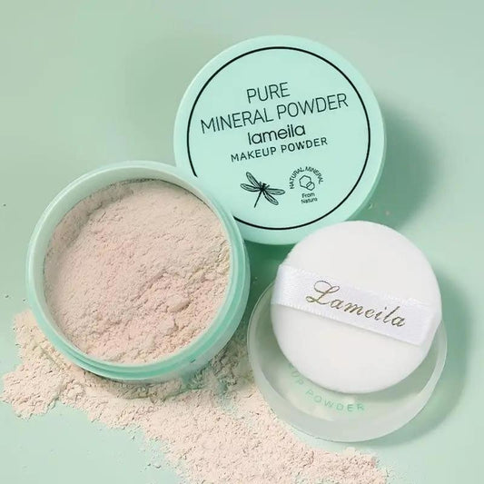 Long-Lasting Natural Makeup Setting Powder with Oil Control - Mineral Loose Concealer