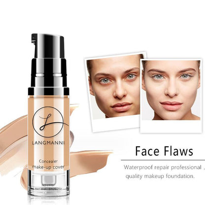 Long-lasting Foundation, Moisturizing Coverage Makeup Cream, Lightweight Concealer Foundation