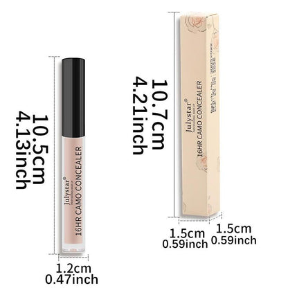 Long-lasting Cosmetic Concealer, Waterproof Concealer Cream, Full Coverage Concealer for Dark Spot, Tattoo & Acne, Makeup Product for Women & Girls