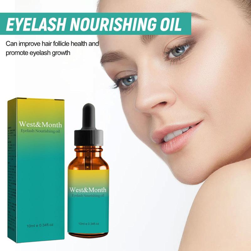 Natural Eyelash Extensions Oil, 10ml Natural Eyelash Extensions Oil, Eyelash Care Oil, Eye Lash Care Product for Women