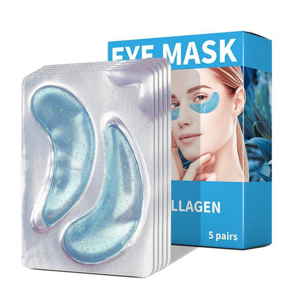 Moisturizing Eye Mask, 5 Pairs/box Hydrating Eye Care Mask, Deep Cleansing & Exfoliating Eye Mask, Eye Care Product for Women & Men