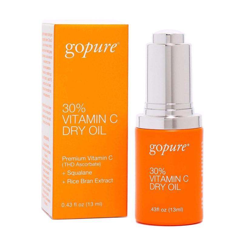 GOPURE Vitamin C Serum 30% - Dark Spot Reducer Facial Serum Evens Skin Tone - All Skin Types