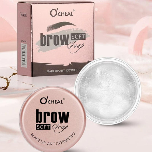 OCHEAL Natural Eyebrow Balm, Natural Setting Liquid, Clear Colorless Gel, Eyebrow Sculpting Soap, Eyebrow Gel