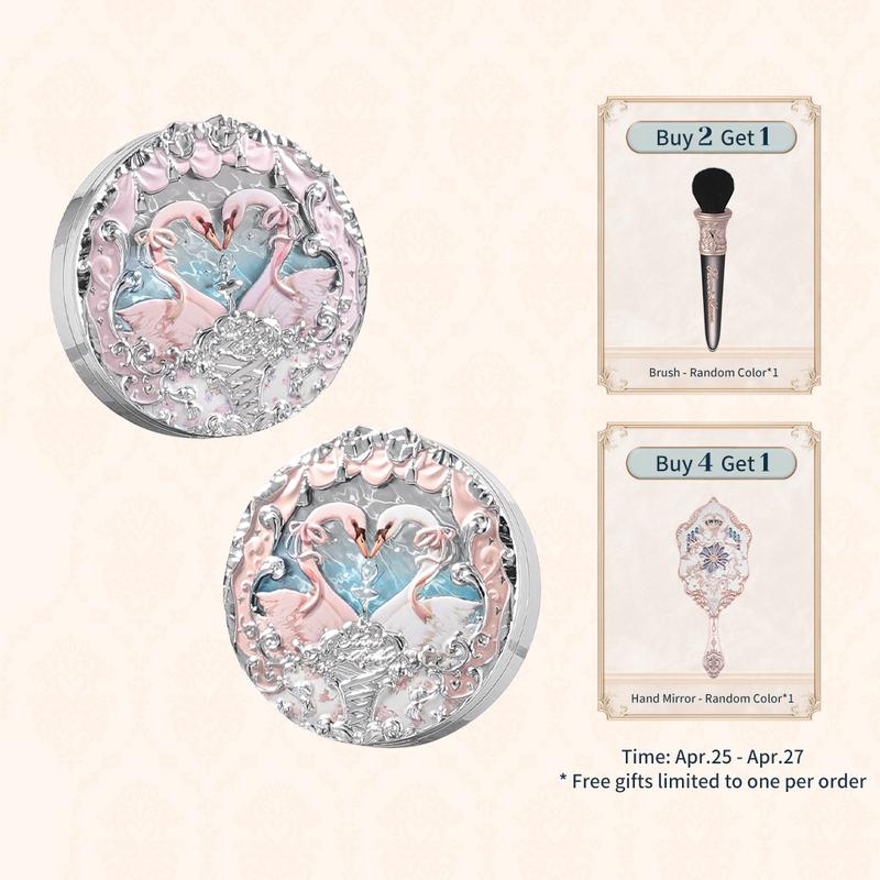 Flower Knows Swan Ballet Collection Embossed Blush