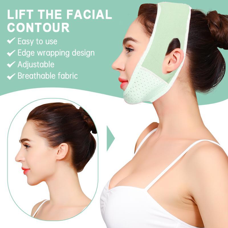 V-shaped Face Lifting Bandage, Facial Lifting Strap, Chin Facial Lifting Tool for Women