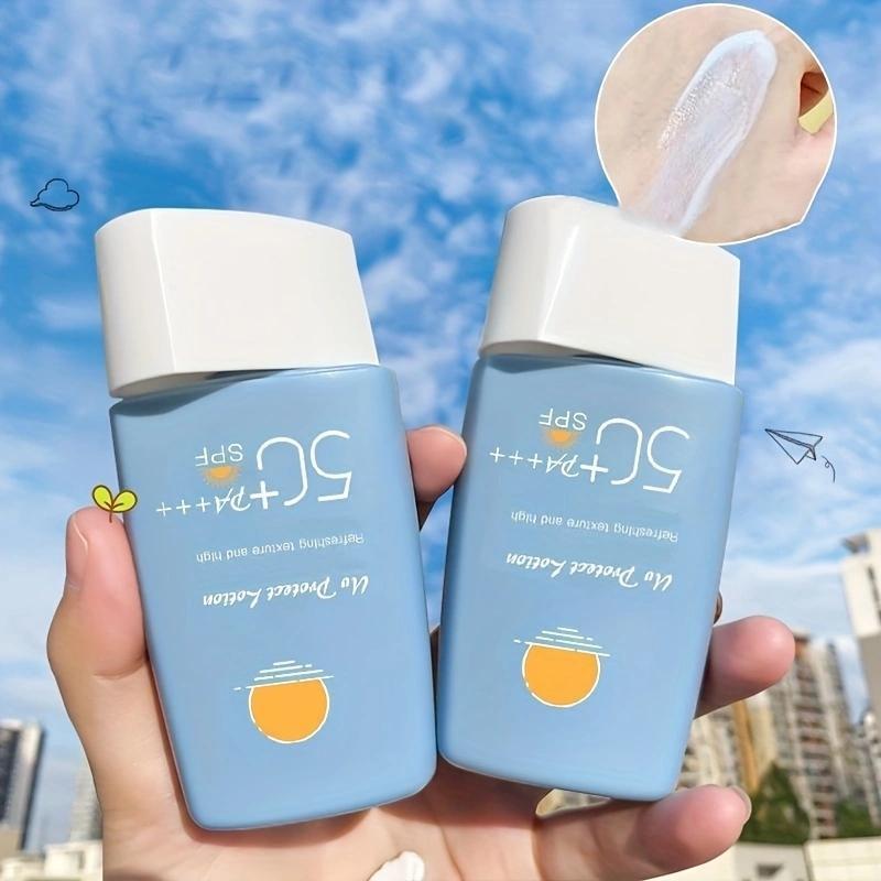 Oil Control Lightweight Sunscreen, UV Protection SPF 50+++?Sunscreen, Sunscreen for Outdoor Daily Use