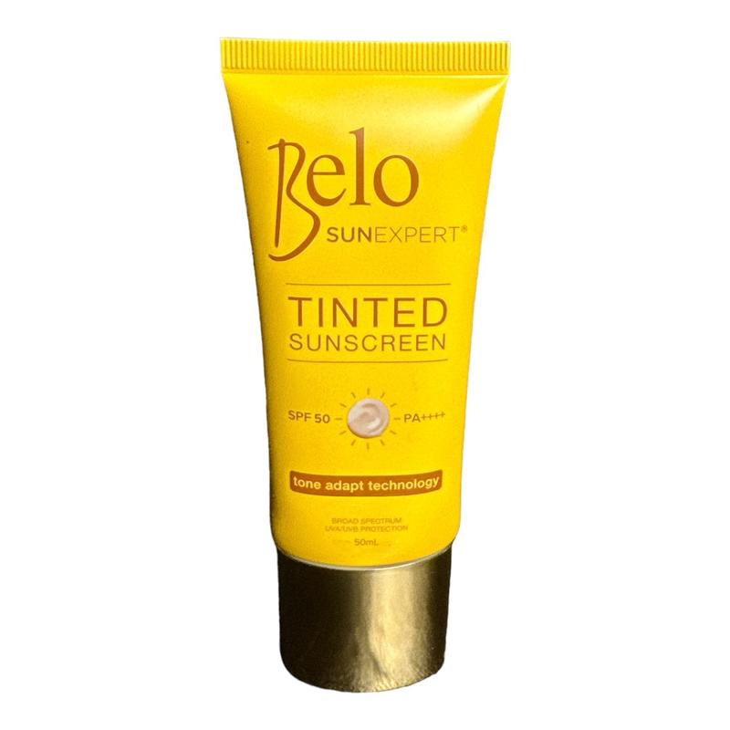 Belo Tinted Sunscreen Tine Adapt Technology with SPF 50 PA ++++ Facial Skincare Lightweight Daily