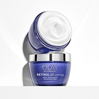 Olay Retinol24 + Peptide Night Face Moisturizer