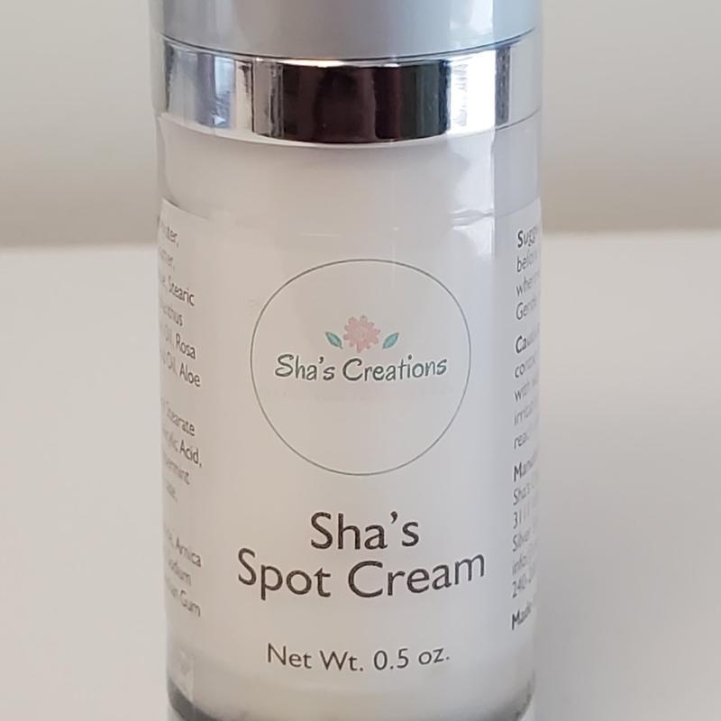 Spot Cream Hydrating Sensitive Skin Alcohol Free Moisturizer Skincare