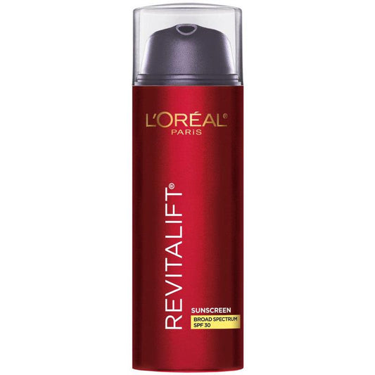 L'Or¨¦al Paris Revitalift Triple Power Broad Spectrum SPF 30 Sunscreen, 1.7 fl oz